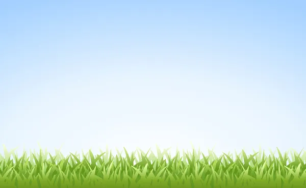잔디와 하늘 (원활한) — 스톡 벡터