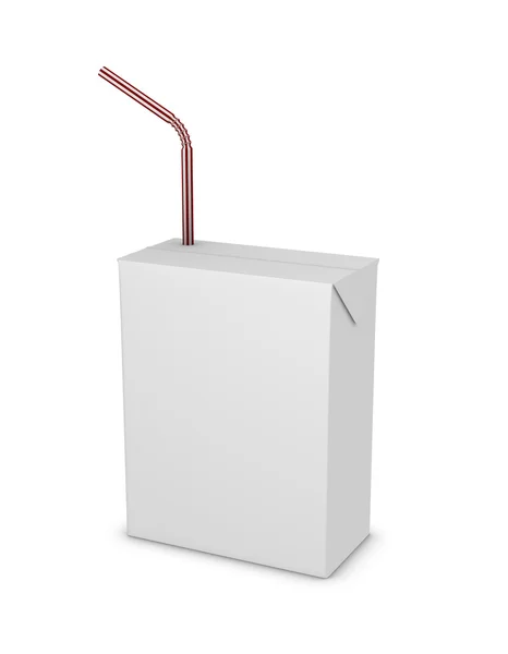 Small juice package — Stock Photo, Image