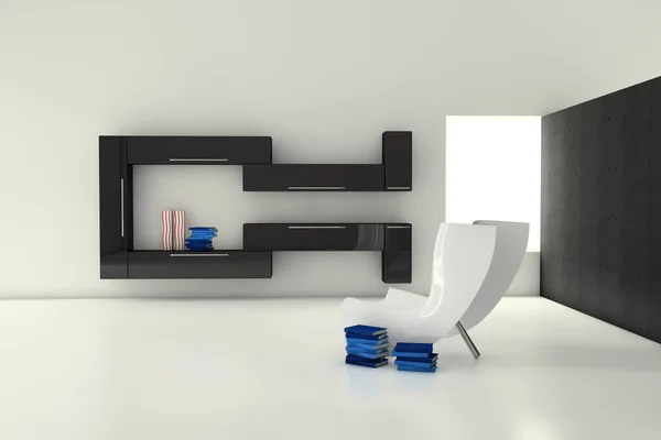 Modernes Wohnzimmer — Stockfoto