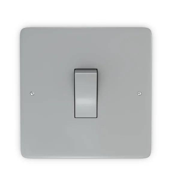 Simple wall switch — Stock Photo, Image