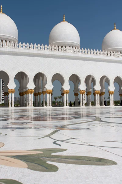 Sjeik Zayed-moskeen – stockfoto