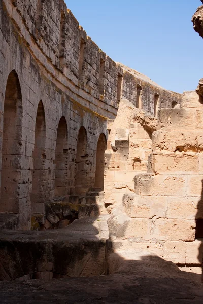 Anfiteatro romano en Túnez — Foto de Stock