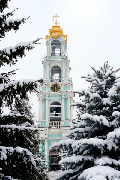 鐘楼。lavra。セルギエフ ・ ポサード。ロシア ストック写真