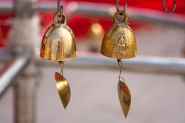 Golden Mount. Bells. clipart