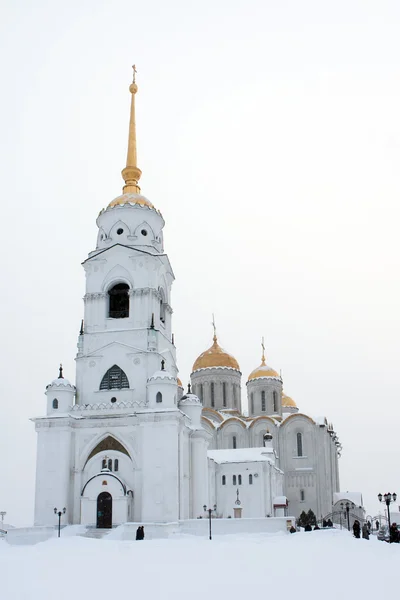Vladimir Katedrali Nde Varsayım Yüzyılda Inşa Edilmiş Rusya — Stok fotoğraf