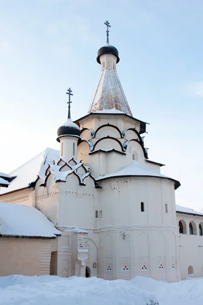 Uspenskay 教会在中世纪斯 Evfimevsky 修道院在苏兹达尔 俄罗斯金环 — 图库照片