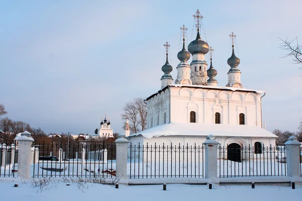 Petropalovskay Εκκλησία Στη Ρωσική Πόλη Σούζνταλ Χρυσό Δαχτυλίδι Της Ρωσίας — Φωτογραφία Αρχείου