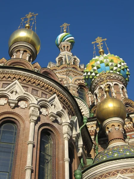 Igreja no sangue derramado, São Petersburgo — Fotografia de Stock