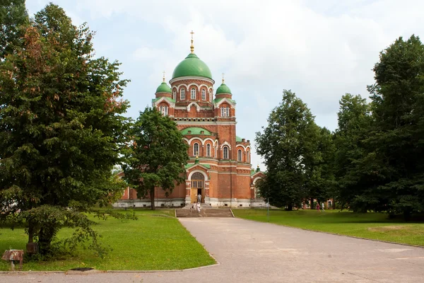 Vista Del Convento Spasso Borodino Región Moscú Rusia —  Fotos de Stock