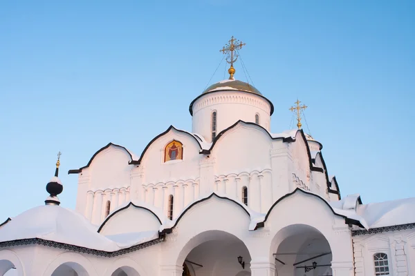 Pokrovsky Katedrála Pokrovsky Kláštera Suzdal Město Zlatého Prstenu Ruska — Stock fotografie