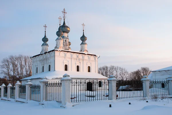 Petropalovskay kerk. Soezdal. — Stockfoto