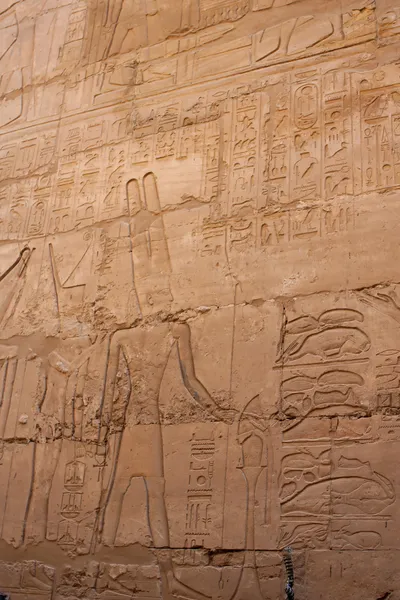 Fresco.texture egipski i tło. — Zdjęcie stockowe