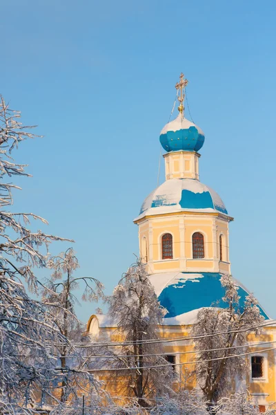 Russische Ortodoxe Kirche. — Stockfoto