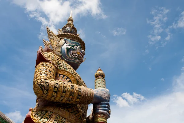 Ταϊλανδικά κηδεμόνα άγαλμα — Φωτογραφία Αρχείου