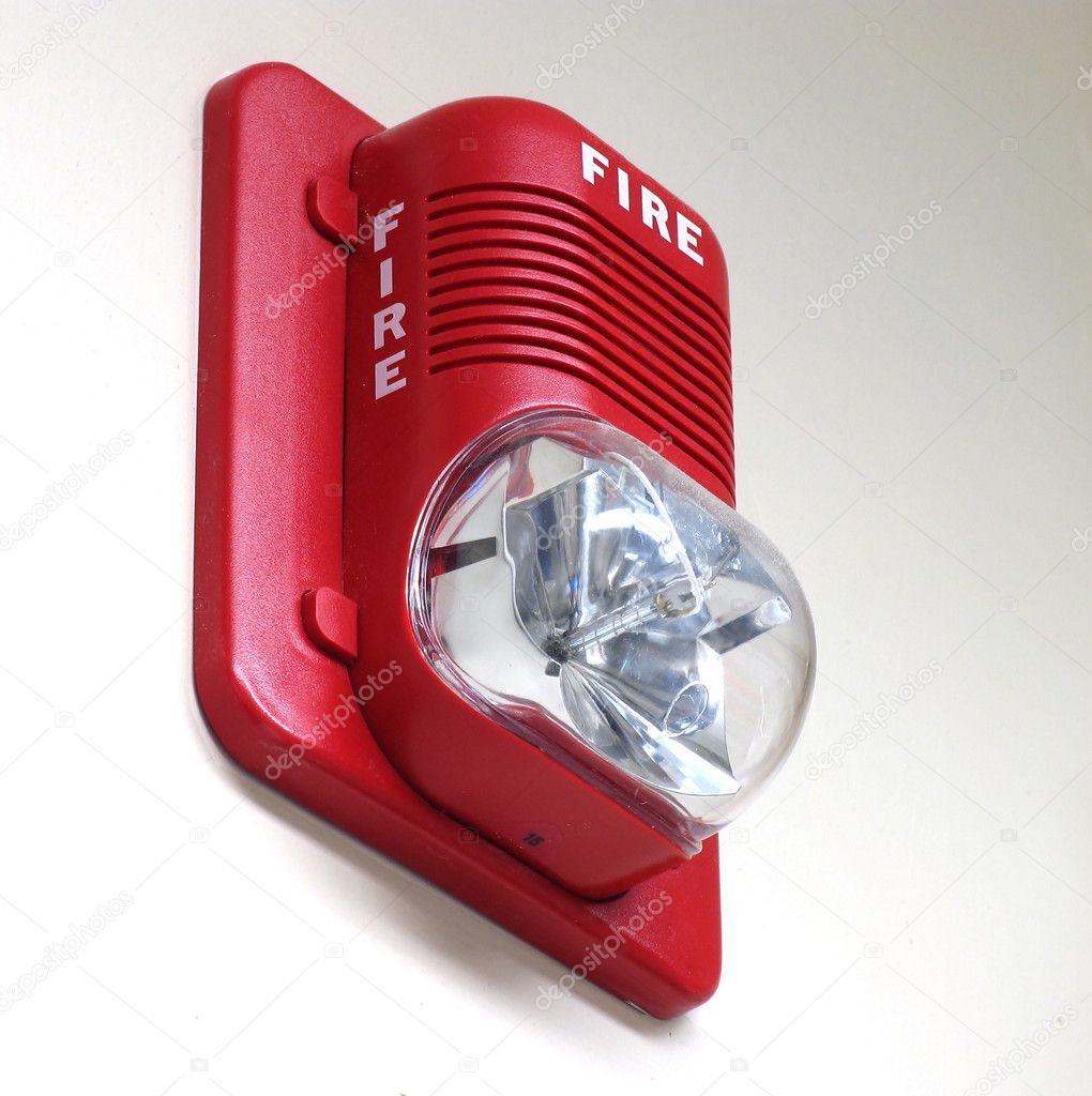 Fire Alarm on Wall — Stock Photo © markhayes #4092414