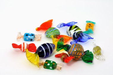 Venetian glass sweets 2 clipart