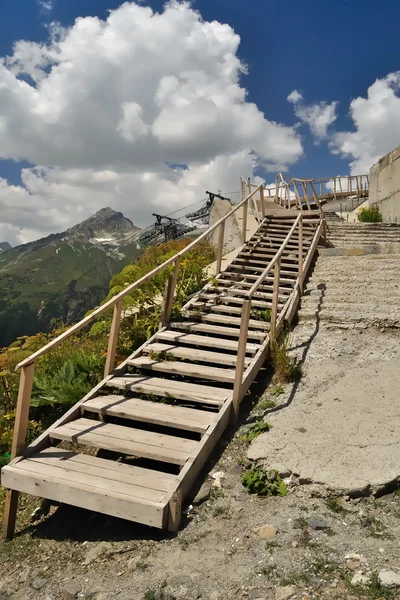 Die schiefe Treppe — Stockfoto