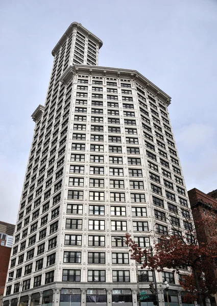 Historic Smith Tower in Seattle — Stok fotoğraf