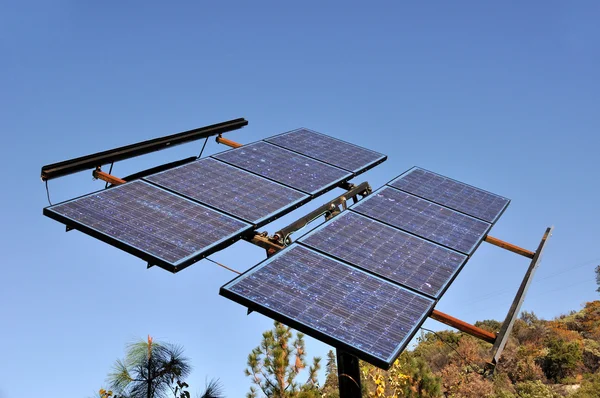 Energii odnawialnej energii słonecznej panelu — Zdjęcie stockowe