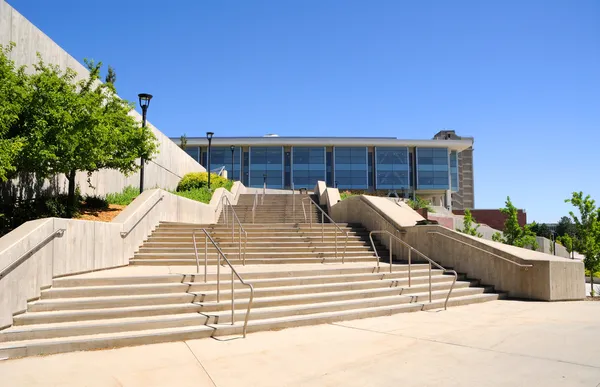 Biblioteca del campus presso l'Università dello Utah Immagini Stock Royalty Free