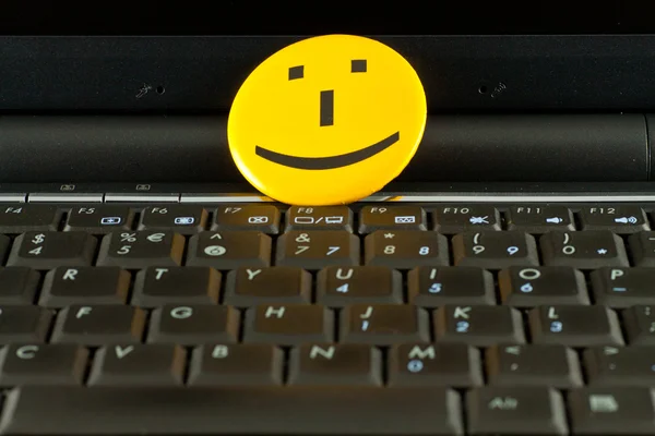 Smile emoticon — Stock Photo, Image