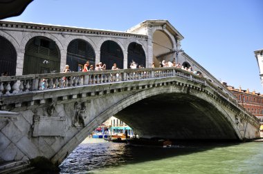 Puente de Rialto de Venecia clipart
