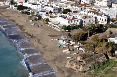 Playa de Agua Amarga clipart