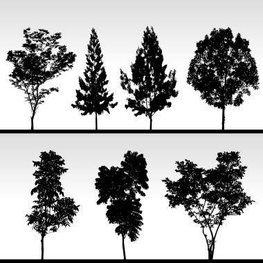 Tree Silhouette clipart