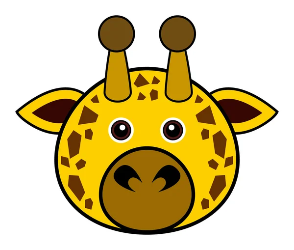 Cute Giraffe Vector — Stock Vector © leremy #4559311