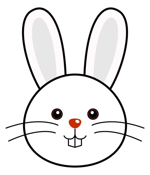 Şirin tavşan vektörü — Stok Vektör
