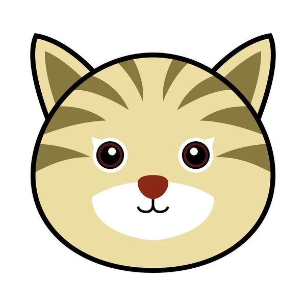Симпатичная кошка — стоковый вектор