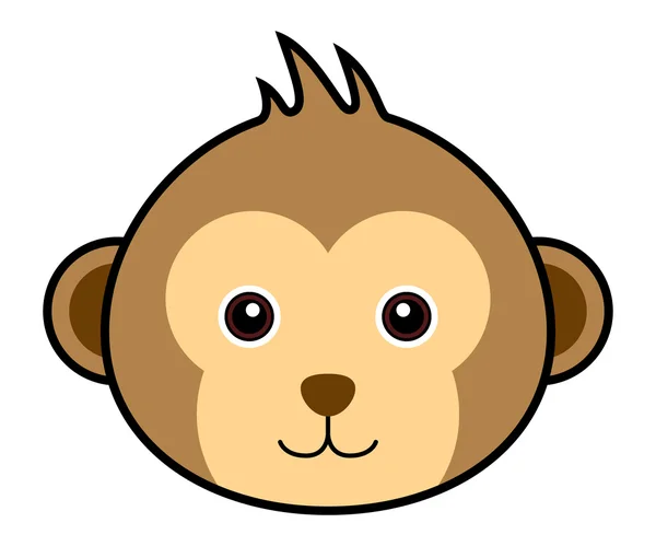 Χαριτωμένο πίθηκο διάνυσμα — Διανυσματικό Αρχείο