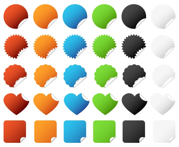 Sticker Ensemble de badge vectoriel — Image vectorielle