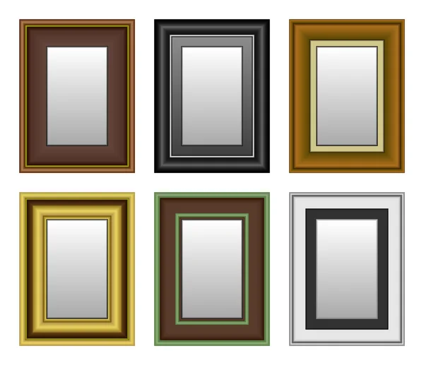 stock vector Frame Picture Photo Mirror