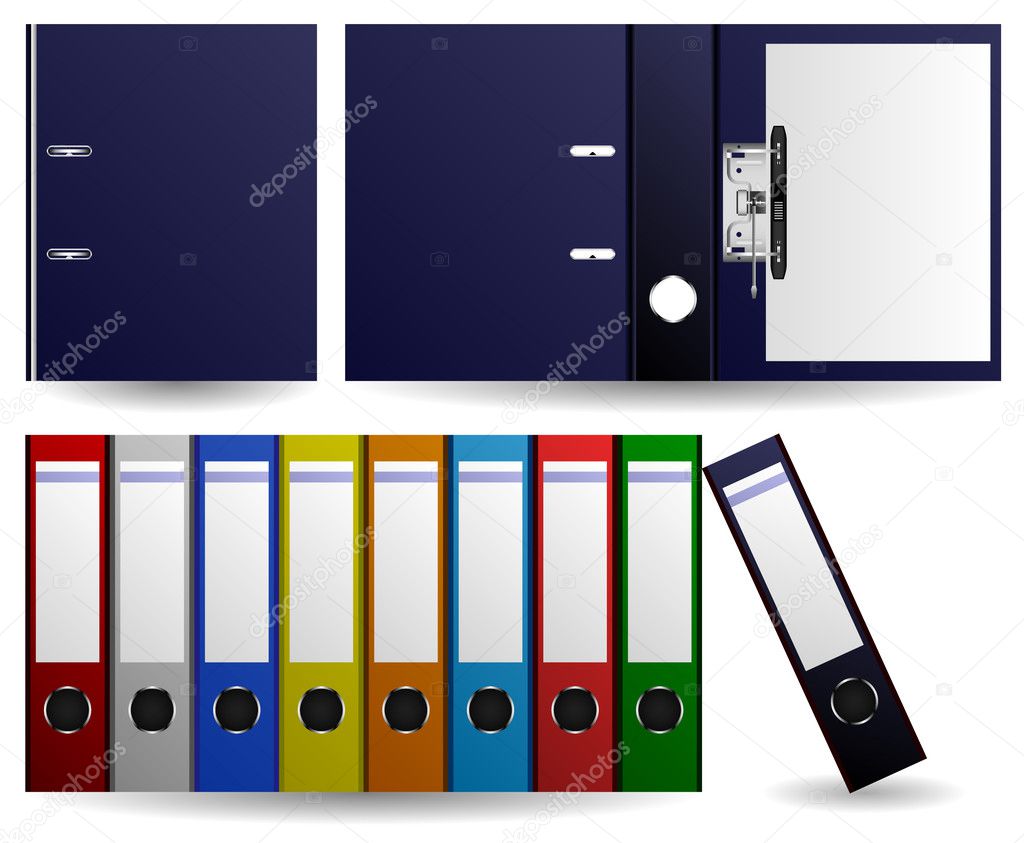 Files and Folders Ring Binder