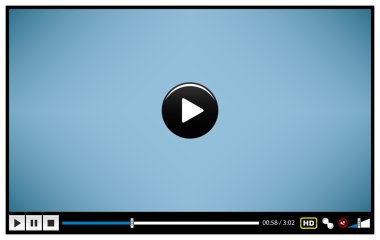 Video Movie Media Player clipart