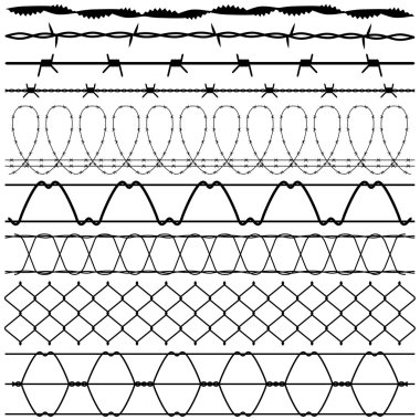 Fence Barbed Wire barbwire clipart