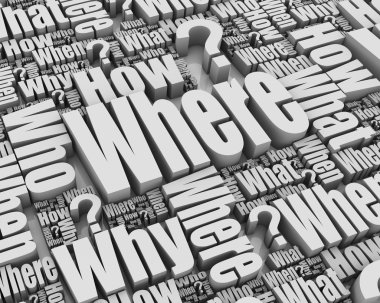 Where? clipart