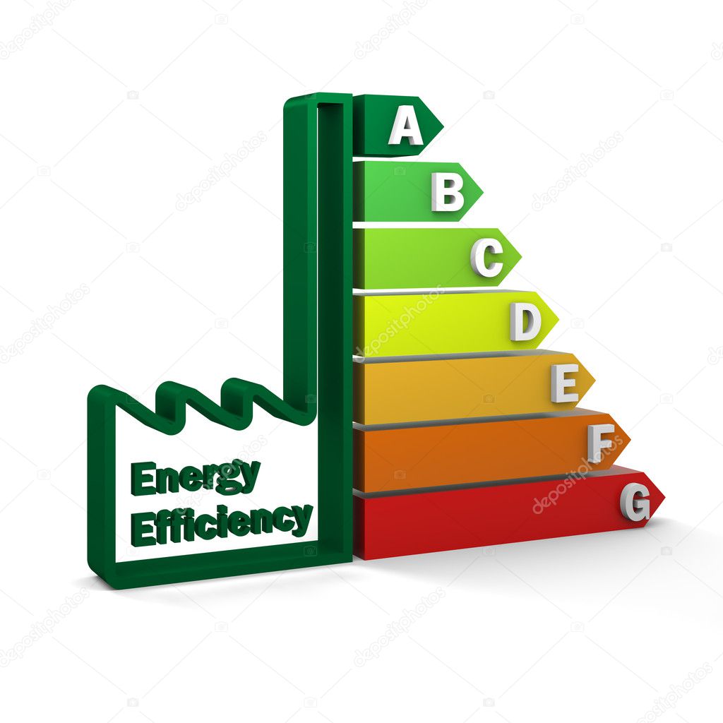 Energy Efficiency Rating Chart Stock Photo OutStyle 3955524