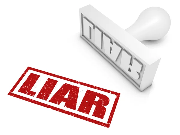 Liar! — Stock Photo, Image