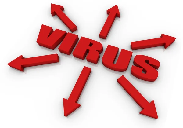 Virus! — Stockfoto