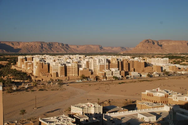 Stock image Skyscrapers of the Yemen desert