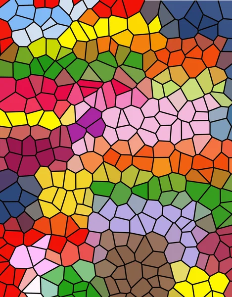 Colore mosaico Foto Stock Royalty Free