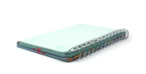 Blank spiral notebook — Stock Photo, Image