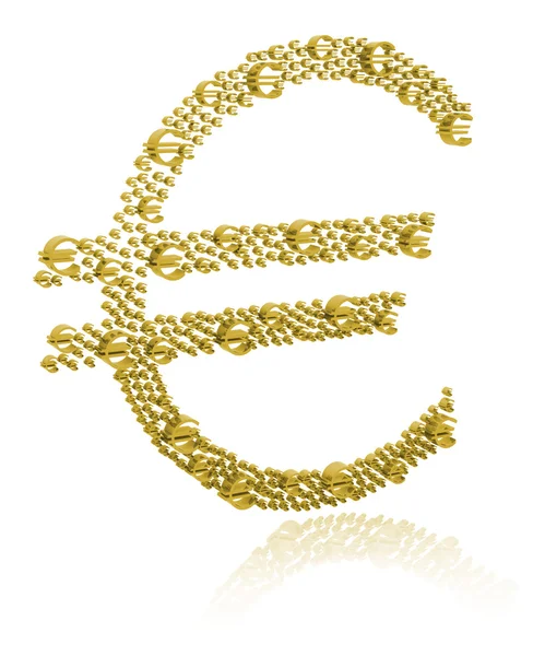 stock image 3D Illustration of euro