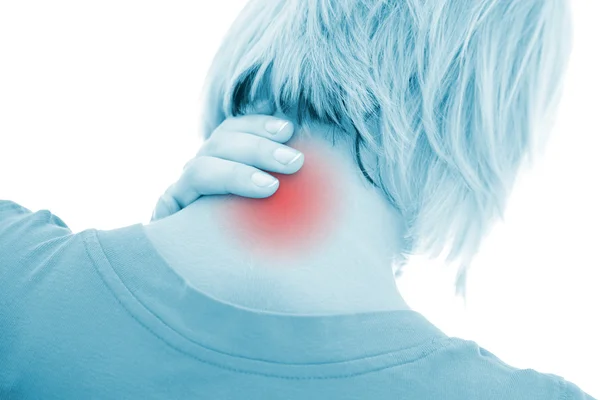 목의 통증 — 스톡 사진