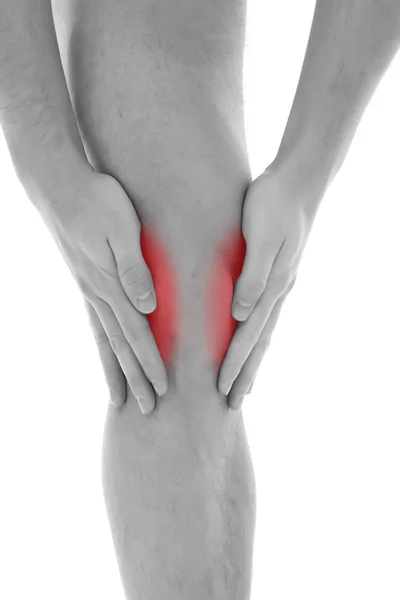 膝盖痛 — 图库照片