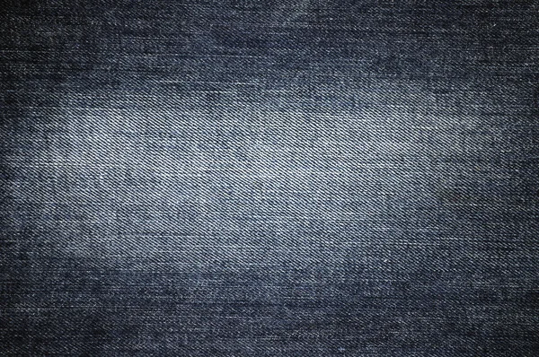 stock image Close up of blue denim cloth. background texture