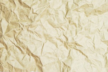 Crumpled recycle paper texture background