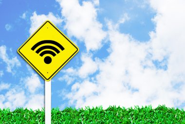 Wi-bes kablosuz Internet oturum açma güzel gökyüzü